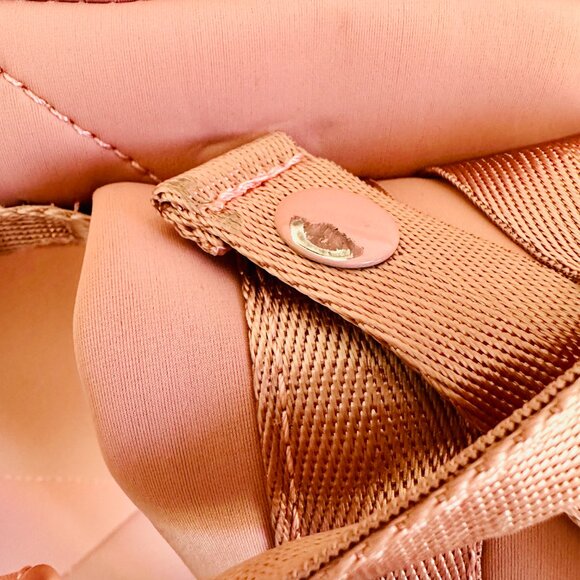 SOL AND SELENE LCONIC PASTEL PINK NEOPRENE BACKPACK